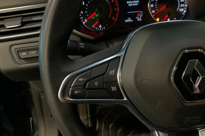 Grå Renault Clio V fra 2021