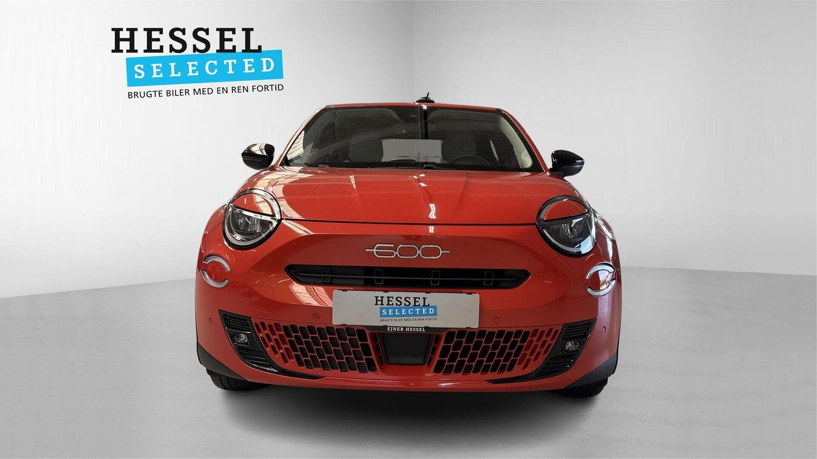 Orange Fiat 600e fra 2025