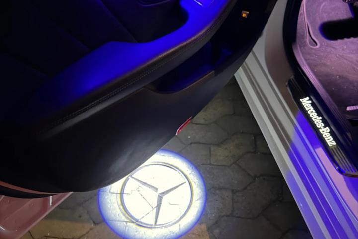 Hvid Mercedes C220 d fra 2021