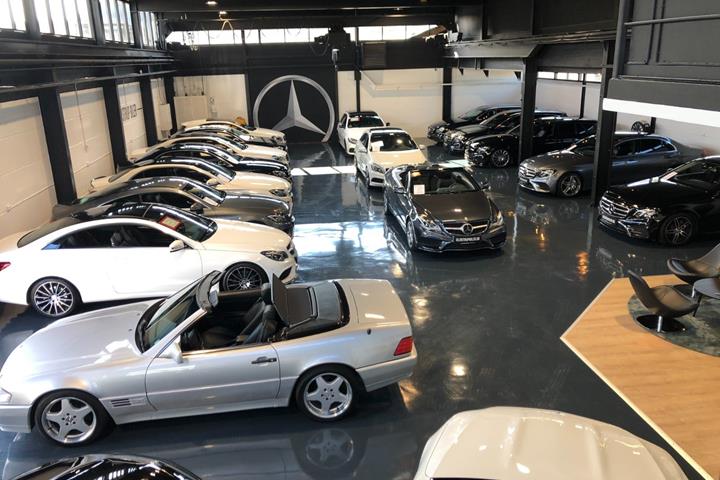 Sort Mercedes CLA200 fra 2016