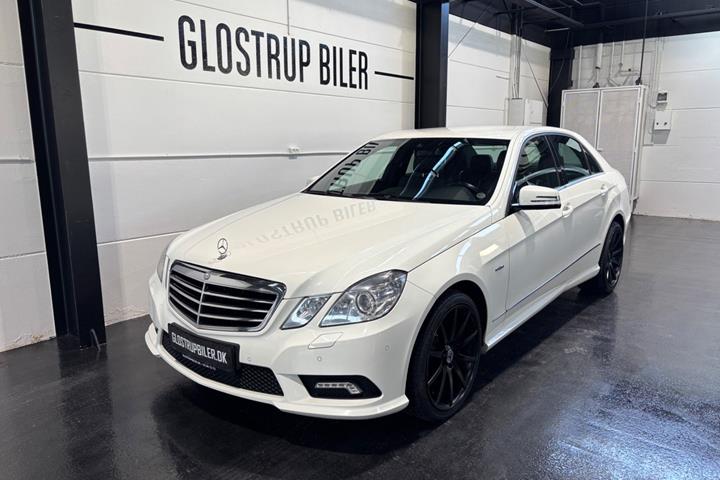 Hvid Mercedes E250 fra 2009
