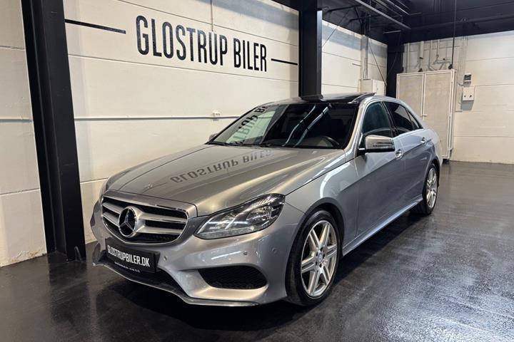 Grå Mercedes E300 fra 2014