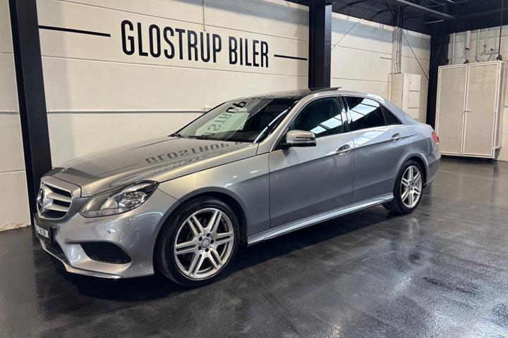 Grå Mercedes E300 fra 2014