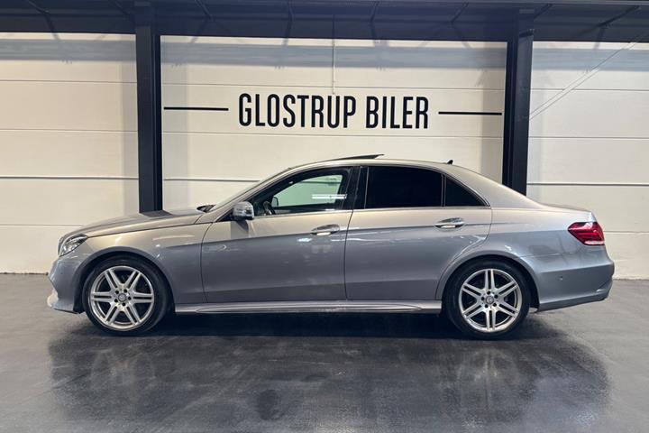 Grå Mercedes E300 fra 2014