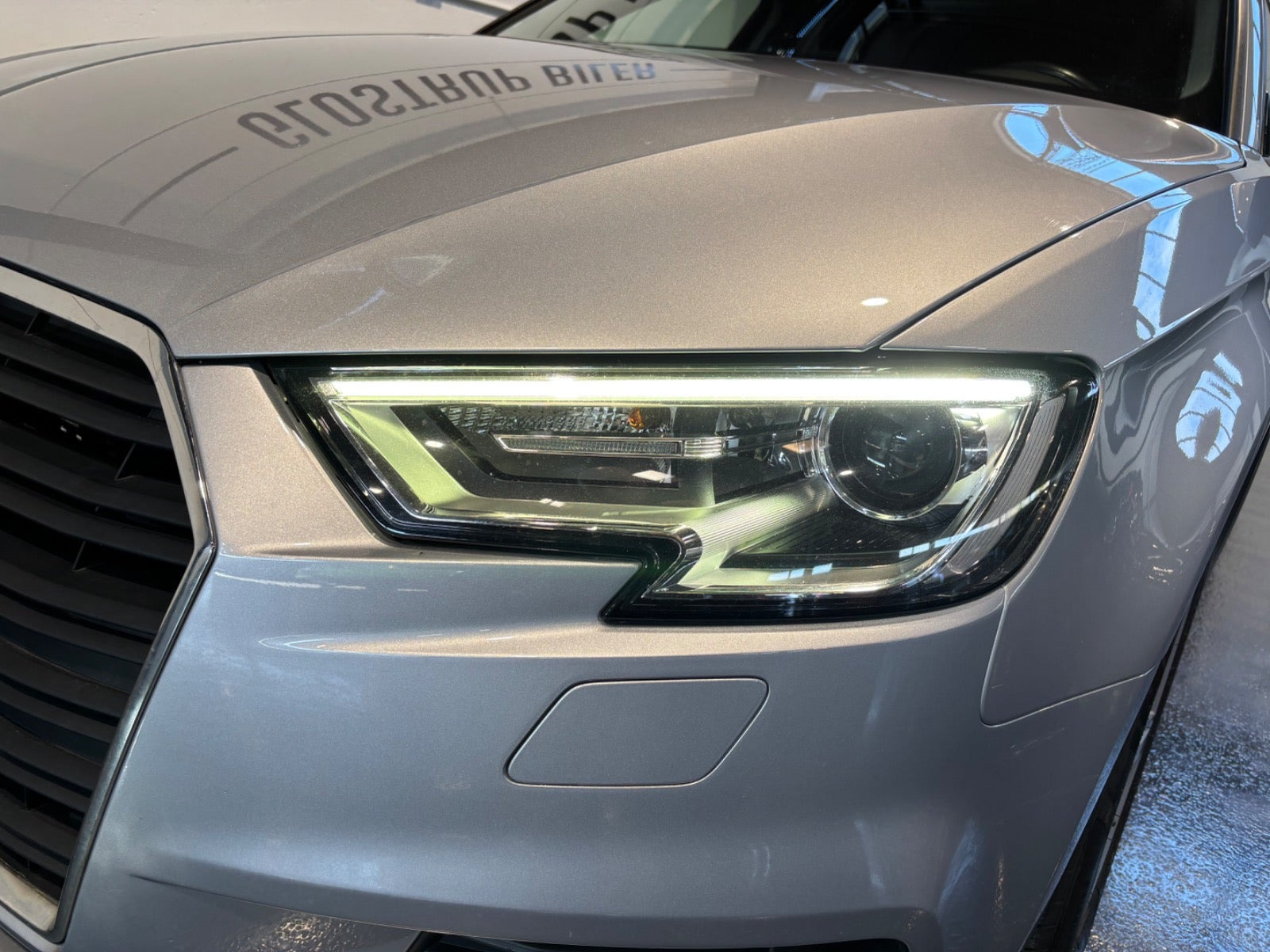 Sølv Audi A3 fra 2018