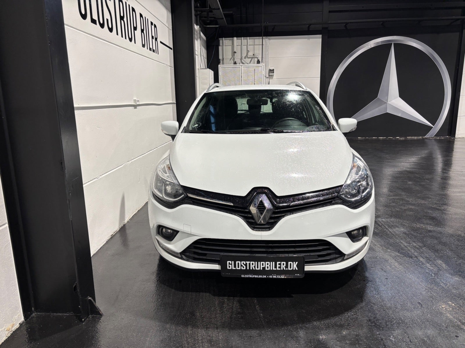 Hvid Renault Clio IV fra 2018