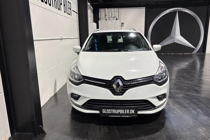 Hvid Renault Clio IV fra 2018