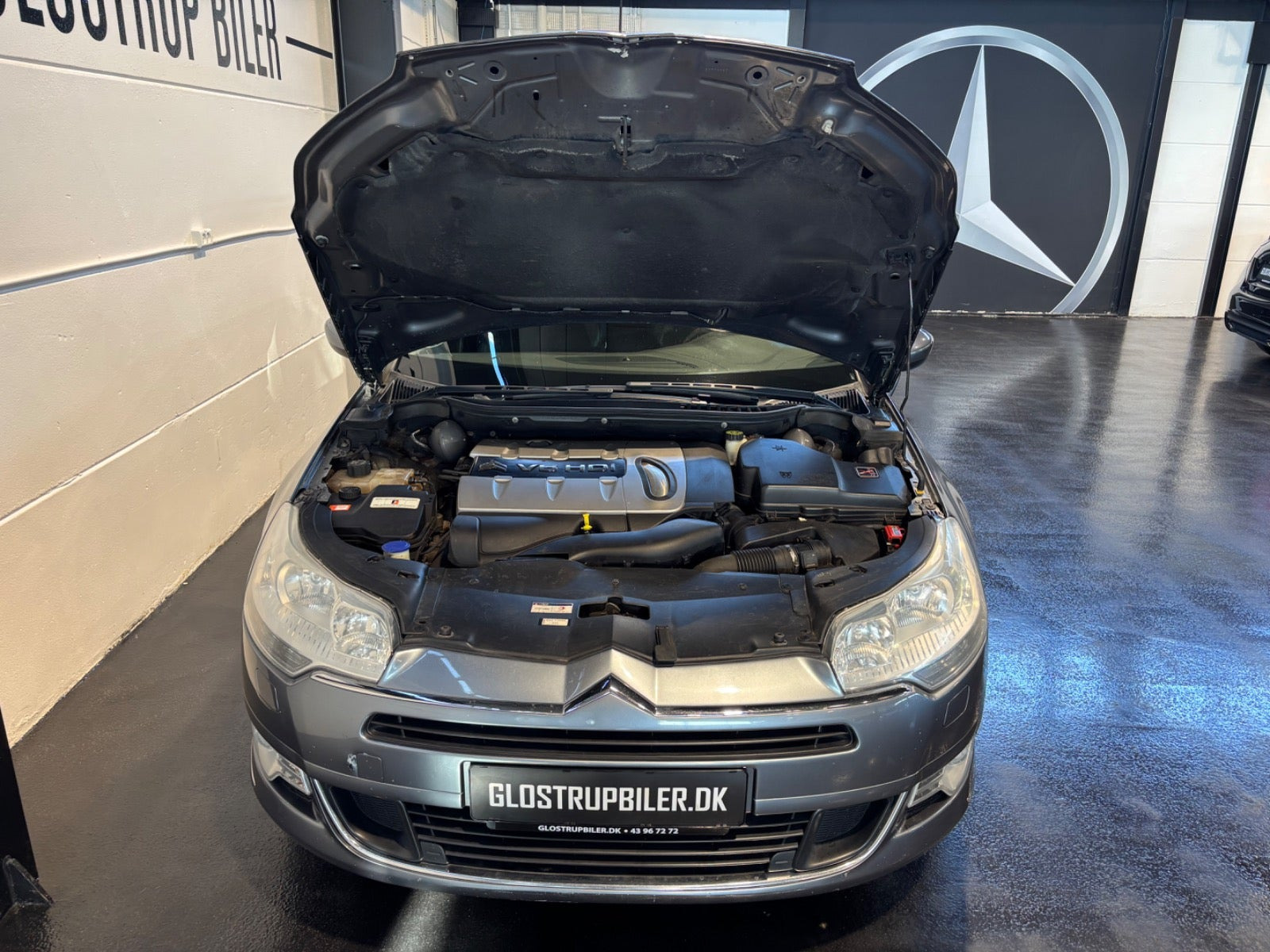 Grå Citroën C5 fra 2009