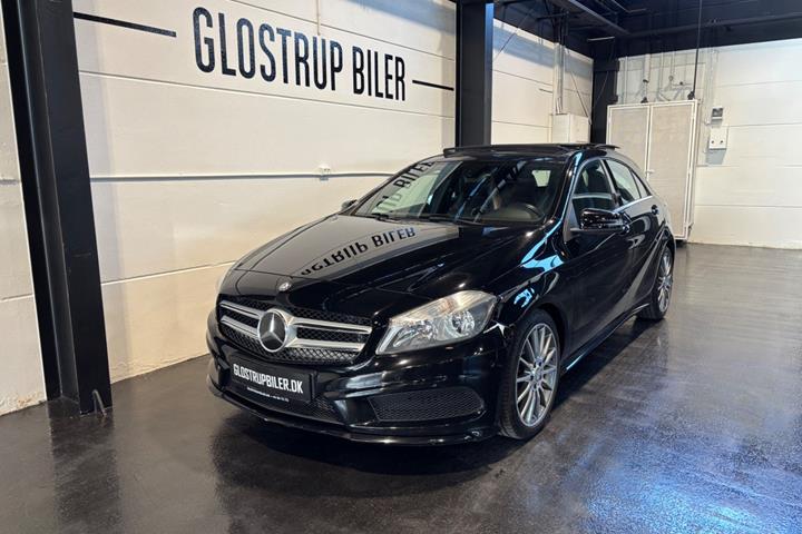 Sort Mercedes A200 fra 2014