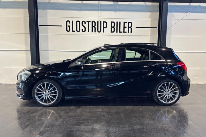 Sort Mercedes A200 fra 2014