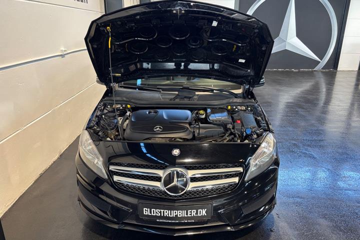 Sort Mercedes A200 fra 2014