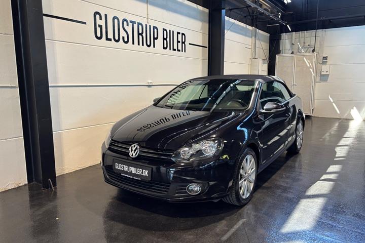 Sort VW Golf VI fra 2012
