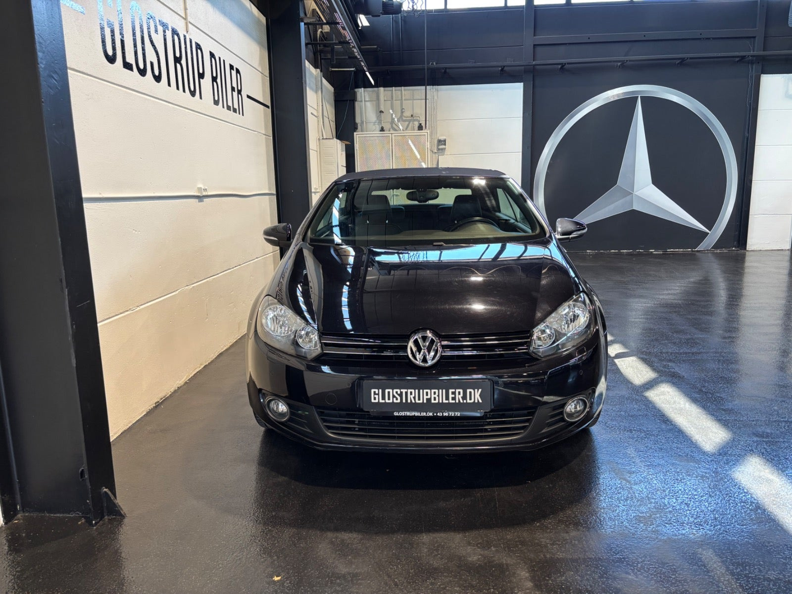Sort VW Golf VI fra 2012