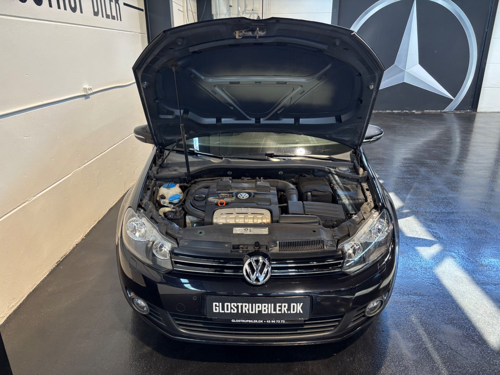 Sort VW Golf VI fra 2012