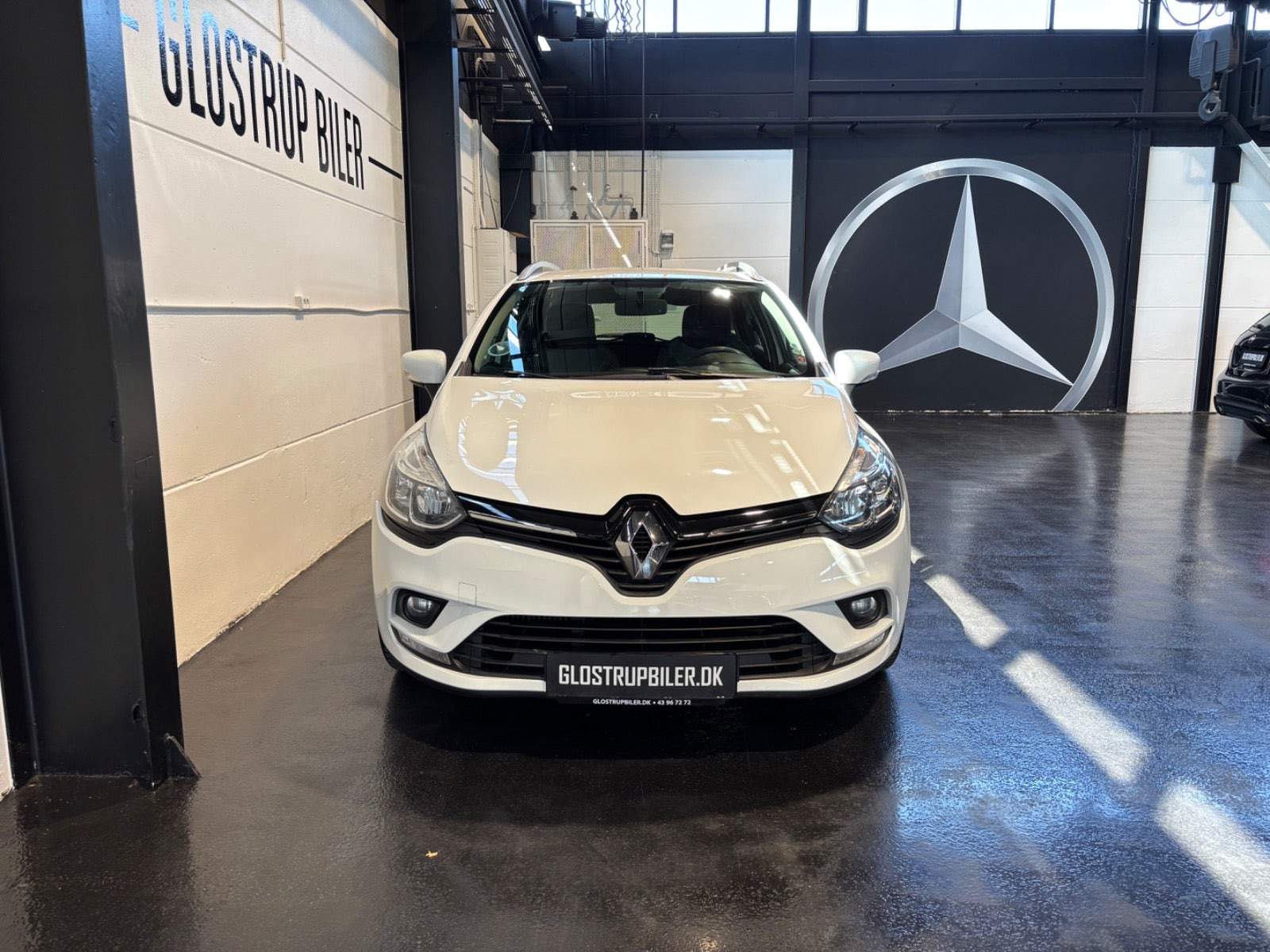 Hvid Renault Clio IV fra 2018