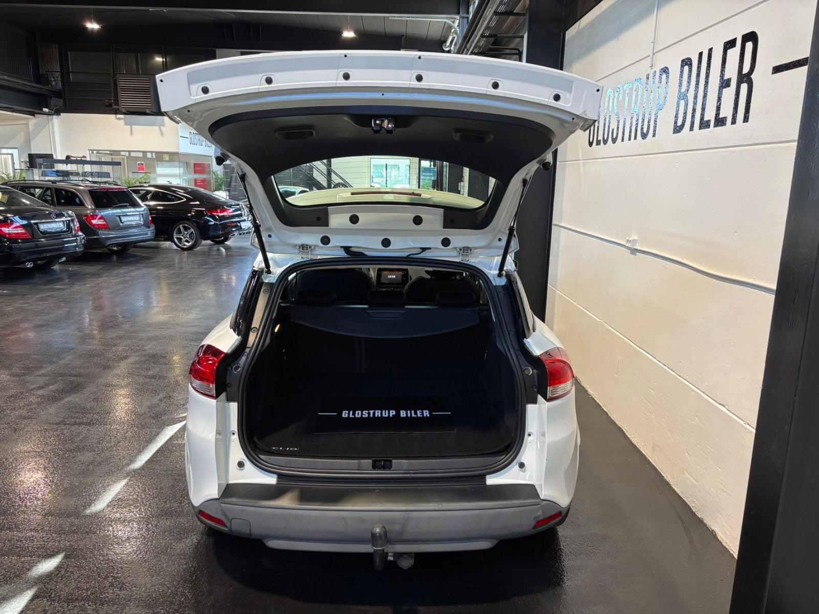 Hvid Renault Clio IV fra 2018