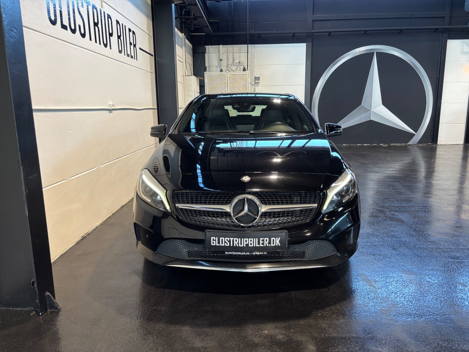 Sort Mercedes A200 fra 2016