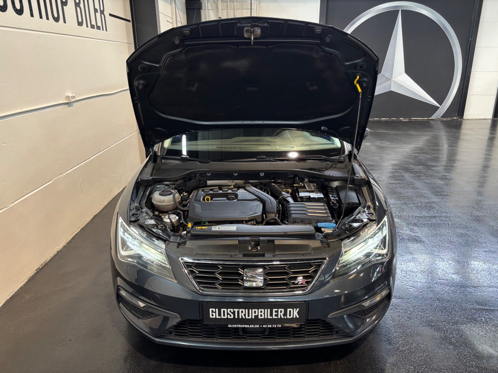 Grå Seat Leon fra 2020