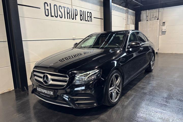 Sort Mercedes E220 d fra 2017