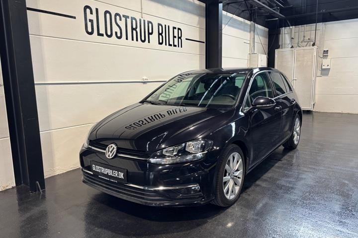 Sort VW Golf VII fra 2019