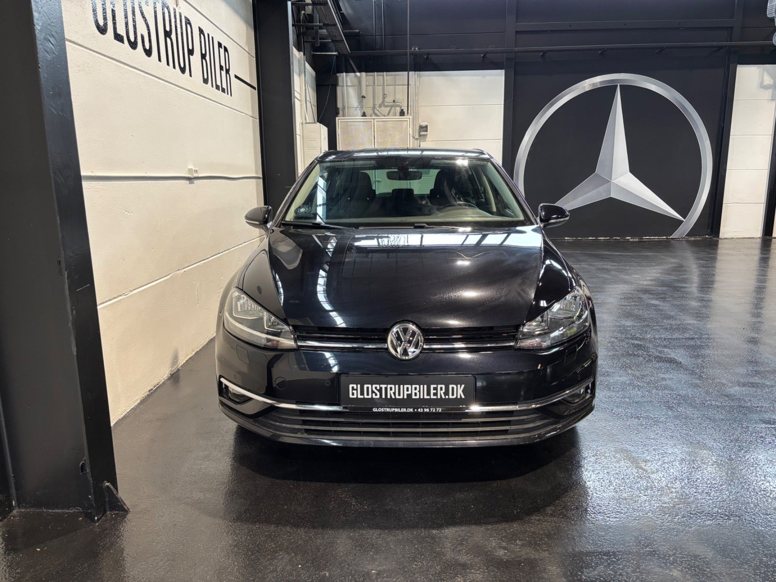 Sort VW Golf VII fra 2019