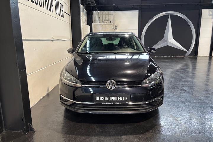 Sort VW Golf VII fra 2019