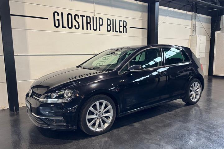 Sort VW Golf VII fra 2019