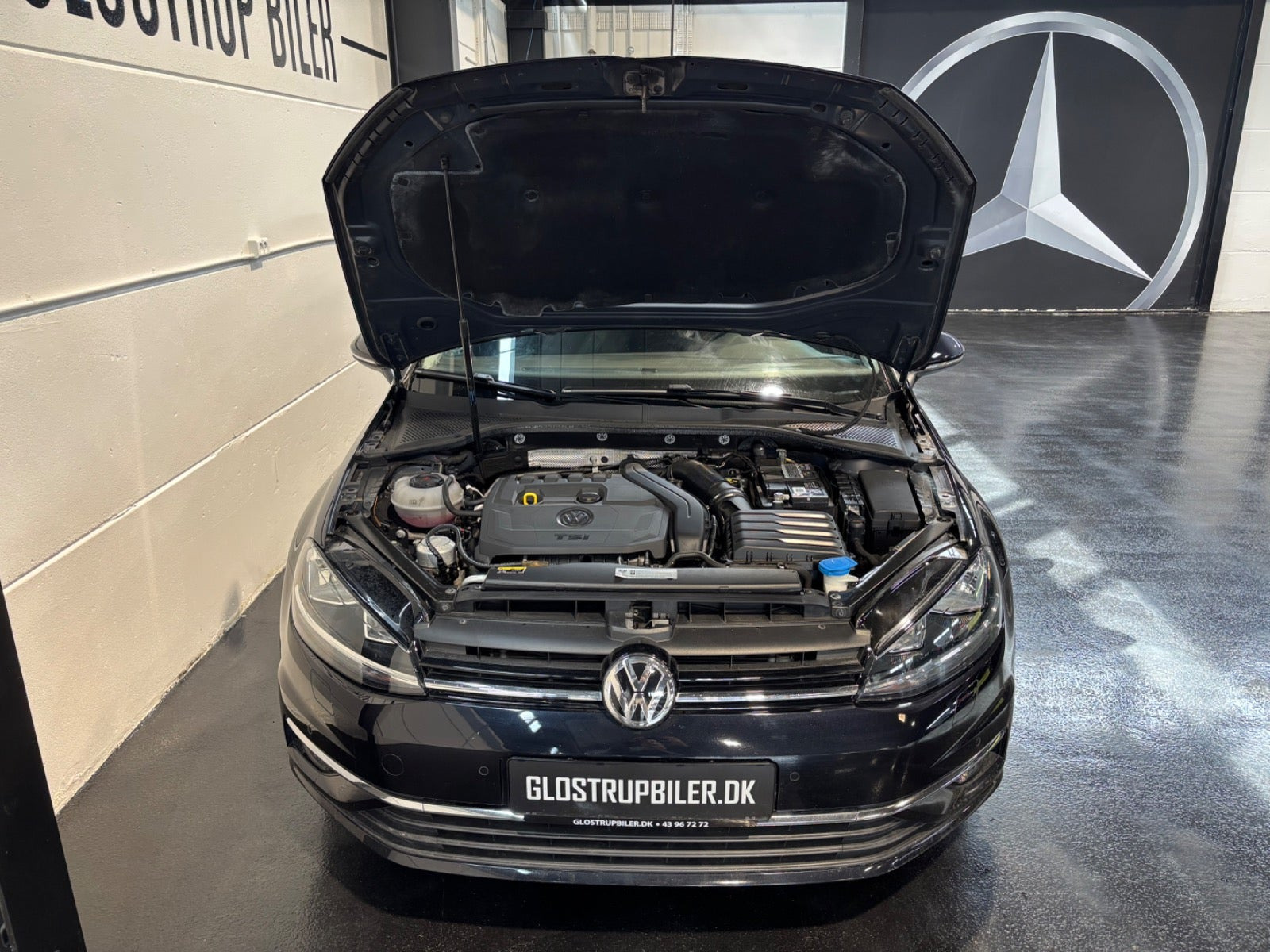 Sort VW Golf VII fra 2019