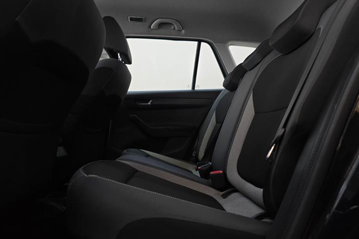 Sort Skoda Fabia fra 2018