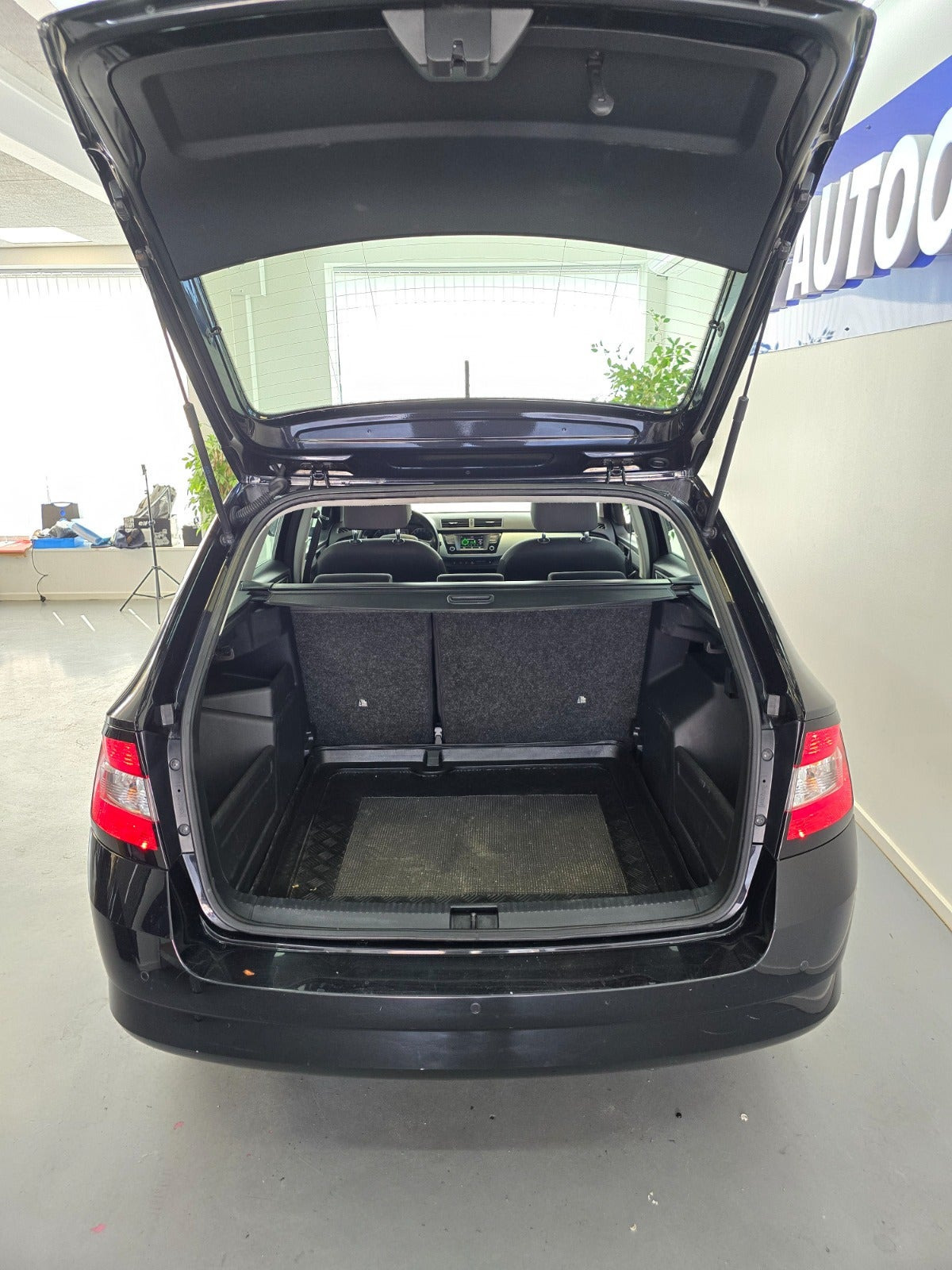 Sort Skoda Fabia fra 2018