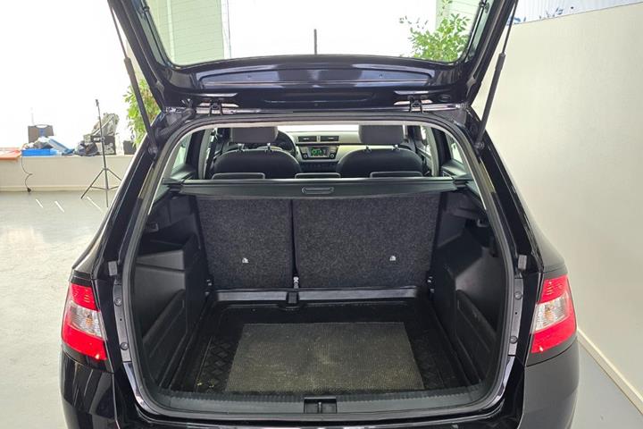 Sort Skoda Fabia fra 2018