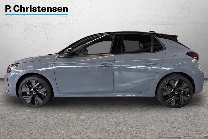 Sort Opel Corsa-e fra 2024