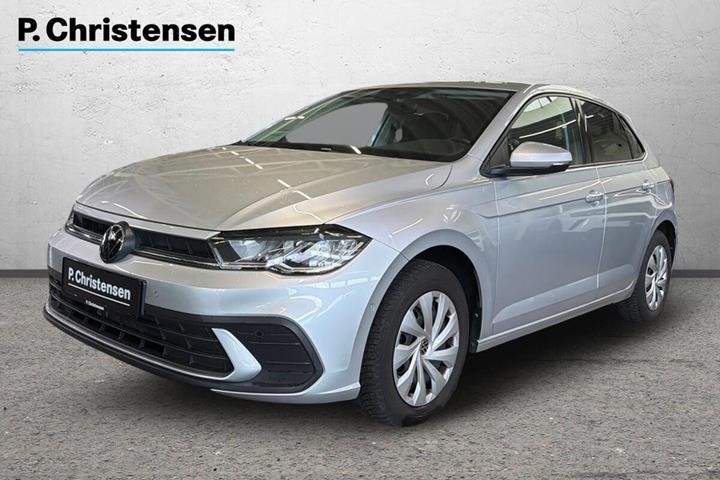 Sølv VW Polo fra 2023