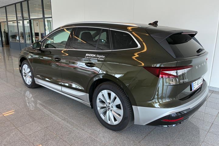 Grøn Skoda Enyaq fra 2026