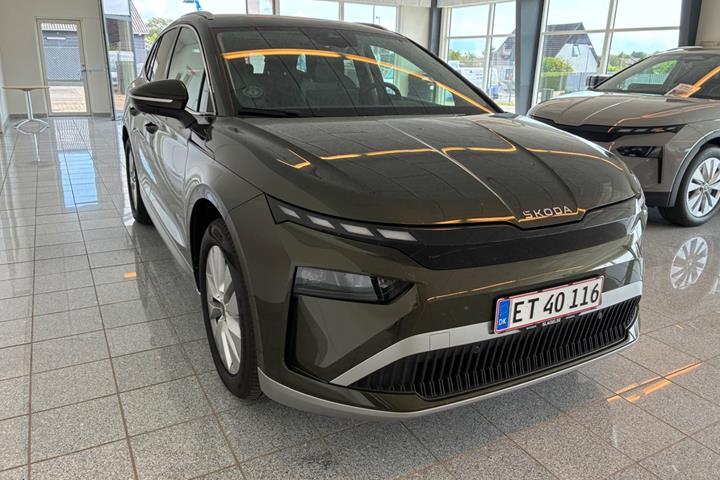 Grøn Skoda Enyaq fra 2026