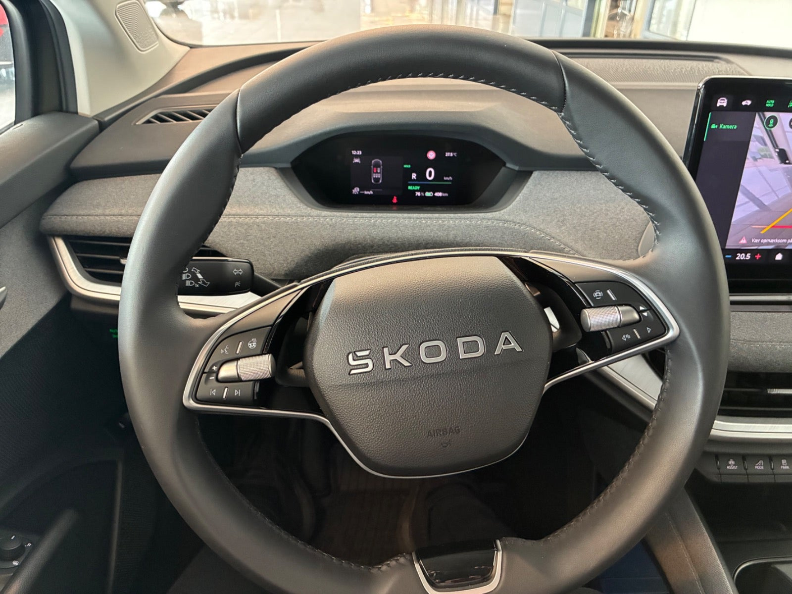 Grøn Skoda Enyaq fra 2026