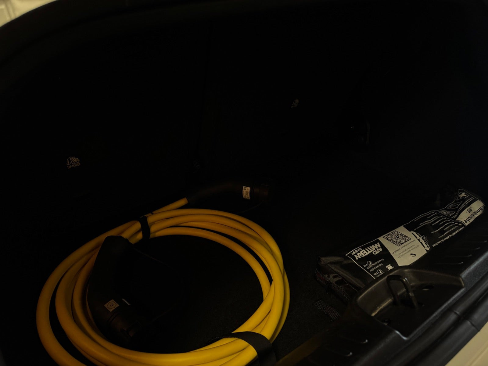 Hvid Fiat 500e fra 2023