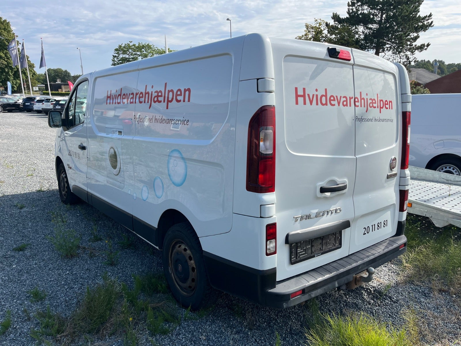 Hvid Fiat Talento fra 2018