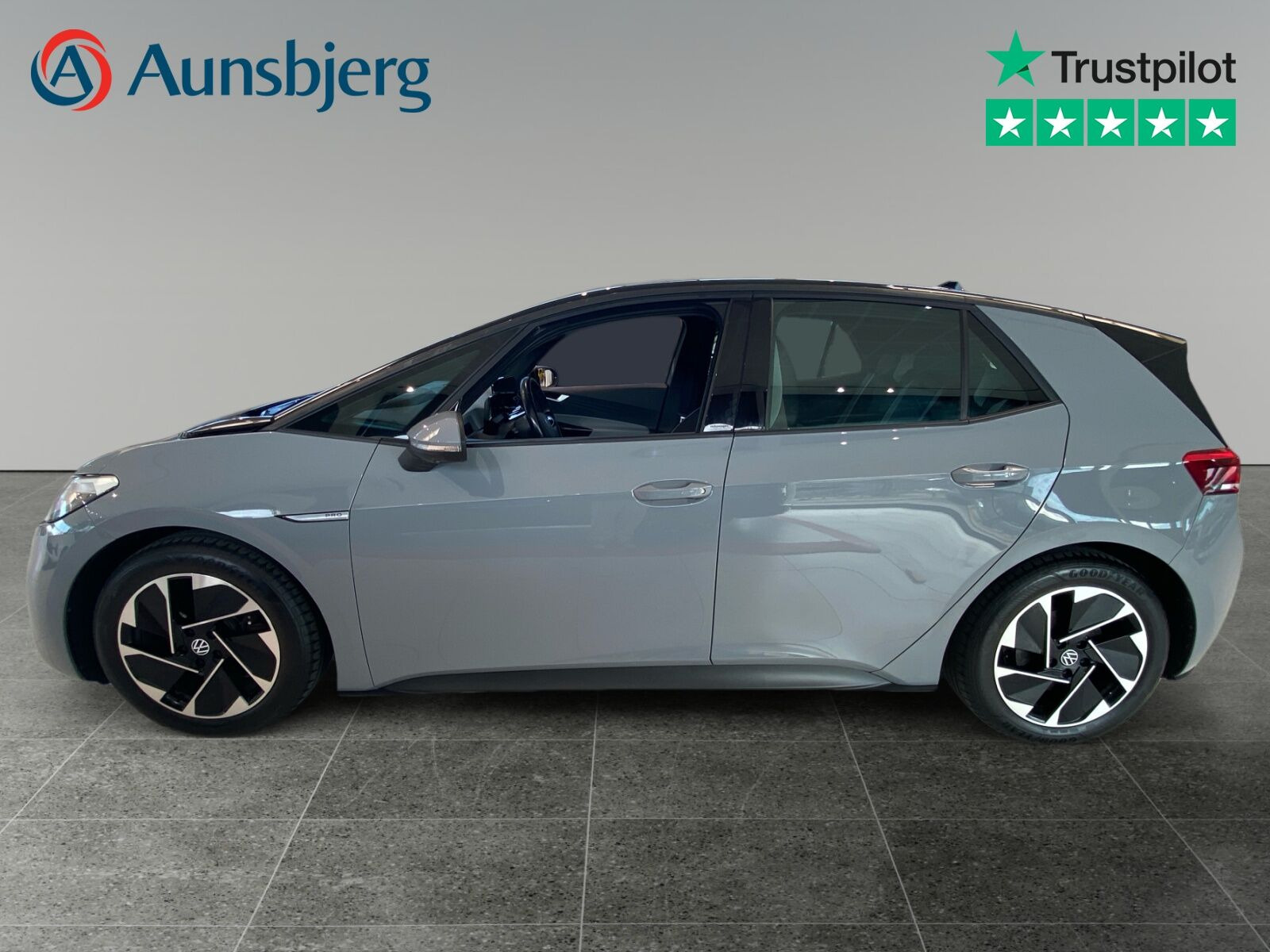 Grå VW ID.3 fra 2022