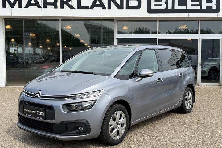 Sølv Citroën Grand C4 Picasso fra 2018 set udefra
