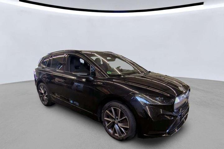Sort Skoda Enyaq fra 2023