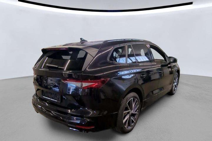 Sort Skoda Enyaq fra 2023