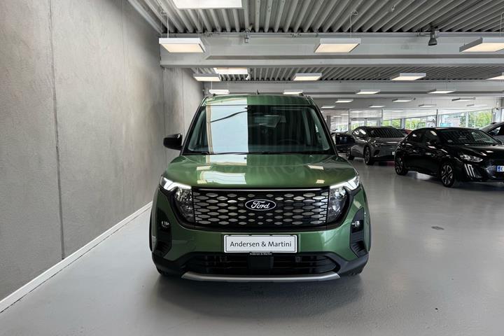Grøn Ford E-Tourneo Courier fra 2025