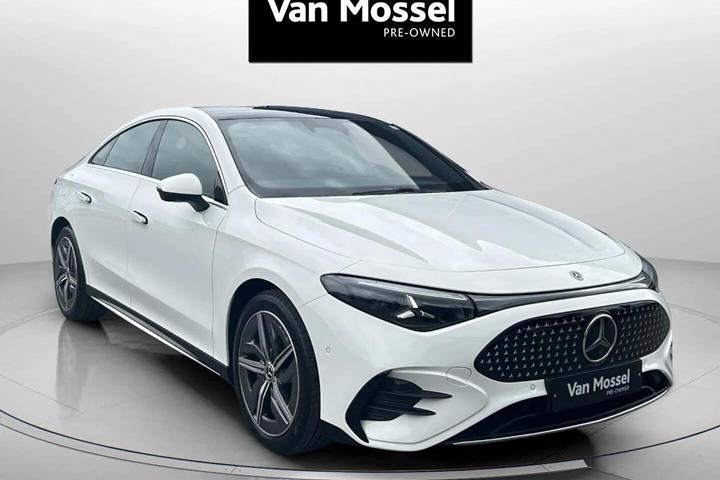 Hvid Mercedes CLA250+ fra 2025