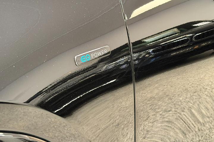 Sort Mercedes GLE350 de fra 2021