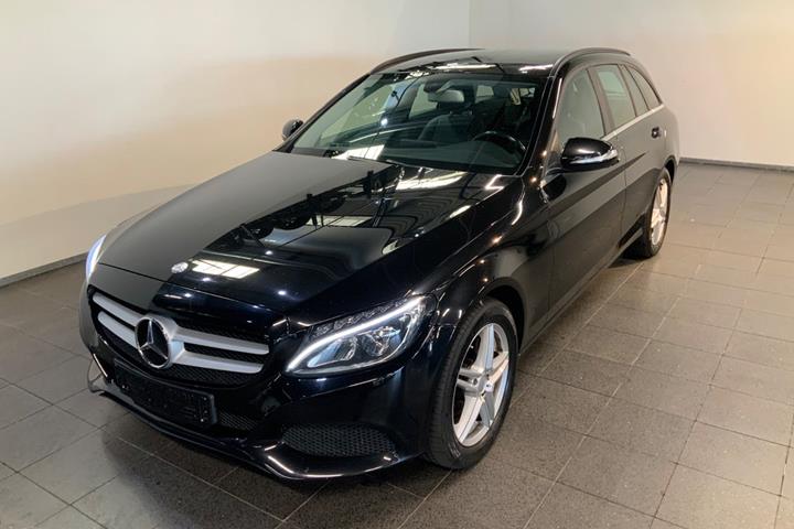 Sort Mercedes C200 fra 2015