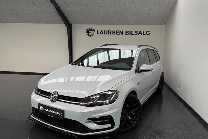 Hvid VW Golf VII fra 2018