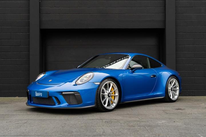 Blå Porsche 911 GT3 fra 2018