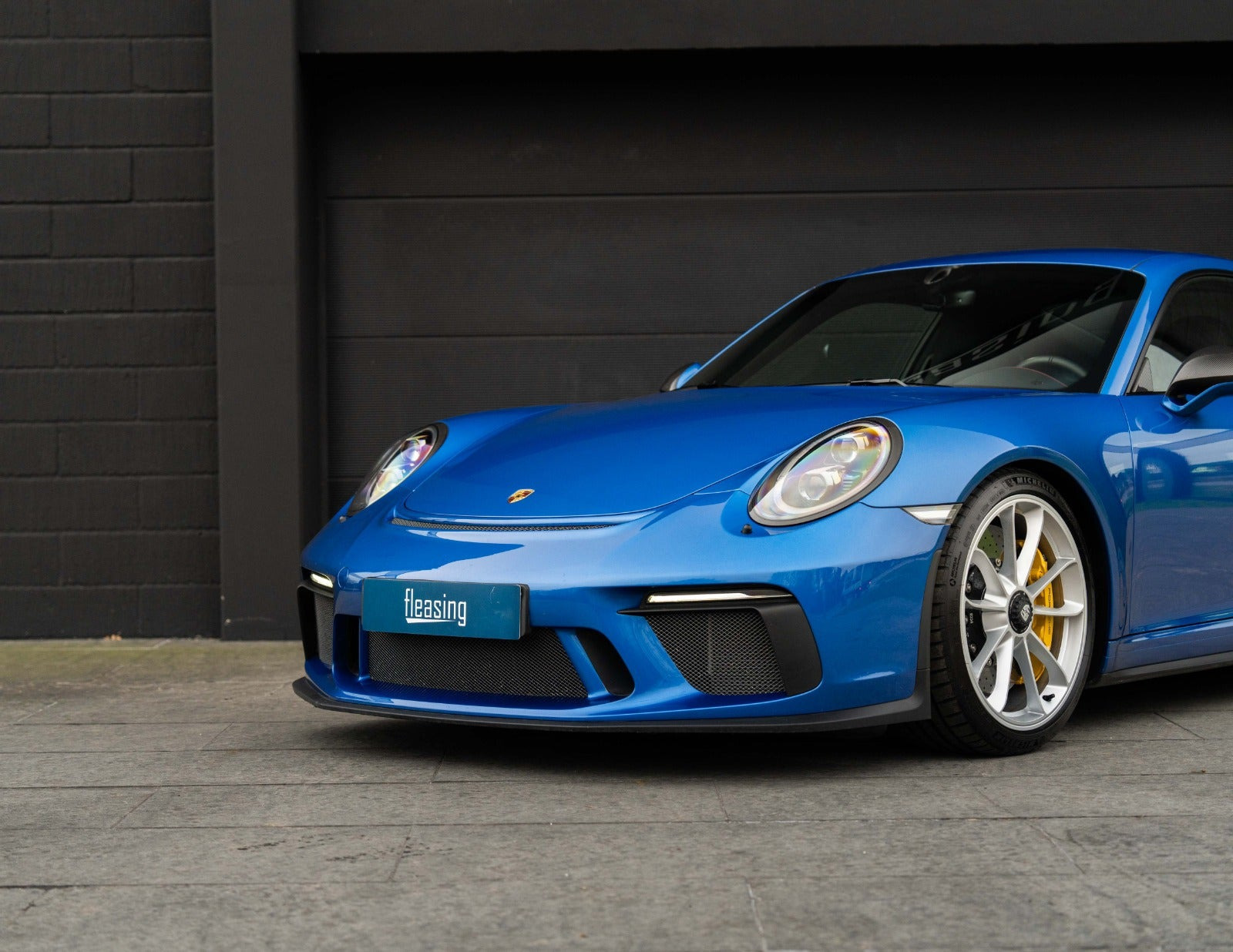 Blå Porsche 911 GT3 fra 2018