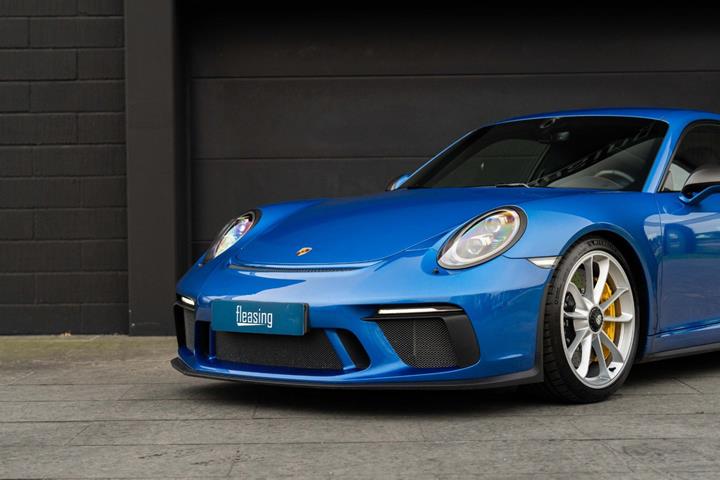 Blå Porsche 911 GT3 fra 2018